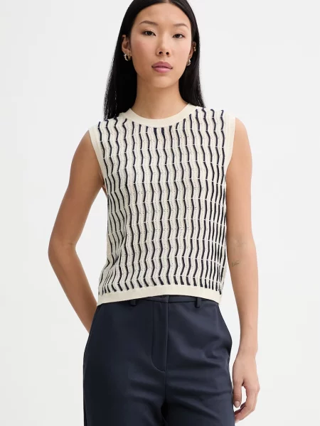 Rag & Bone vestă pentru femei cu Leslie bej