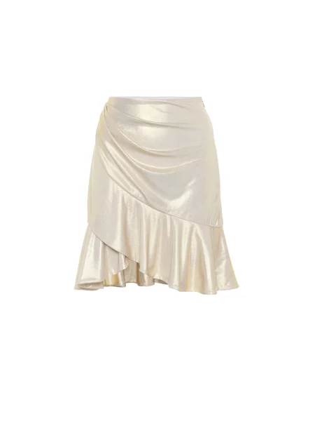 Fustă Balmain auriu