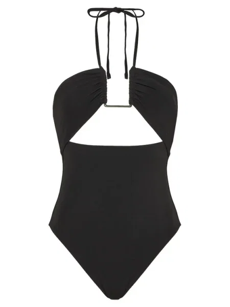 Calvin Klein Swimwear Бански костюм черен