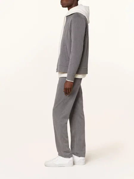 Les Deux Spodnie Regular Fit grau szare