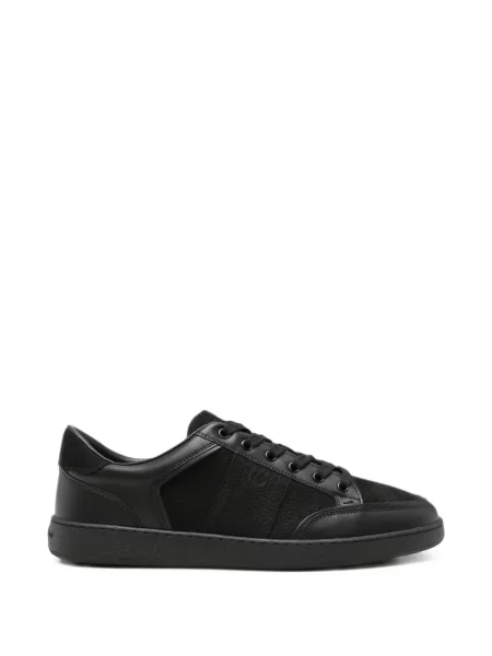 Sneakerși Ferragamo din piele negru