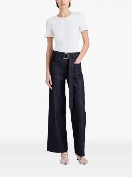 Kelnės Proenza Schouler White Label ruoželis balta