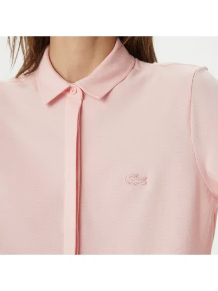 Lacoste Koszula Lacoste różowa
