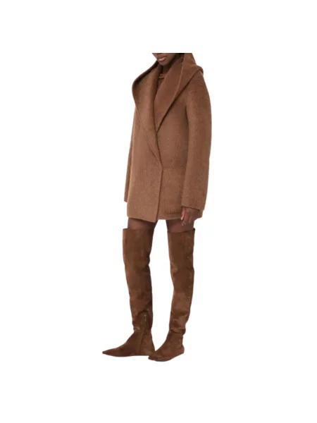Kardigan Max Mara brązowy