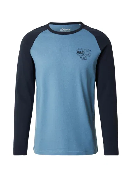 S.Oliver Majica nebeško / temno modra