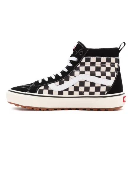 Sneakersy Vans skórzane czarne