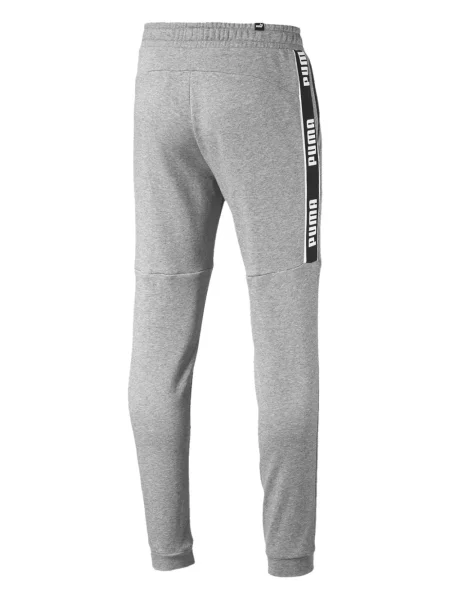 Pantaloni Puma din jerseu alergare gri