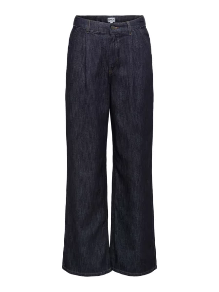 ONLY Pantaloni cu cute ONLMARIKO închis albastru