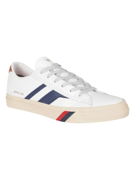 Sneakersy Pro Keds skórzane klasyczne białe
