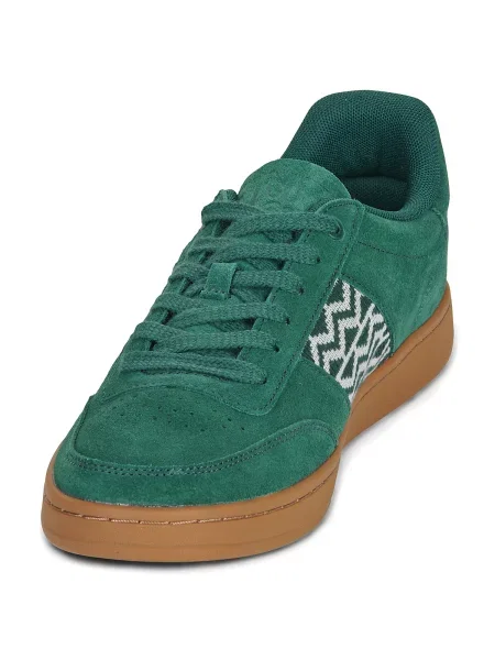 Pantofi N'go din piele de căprioară verde