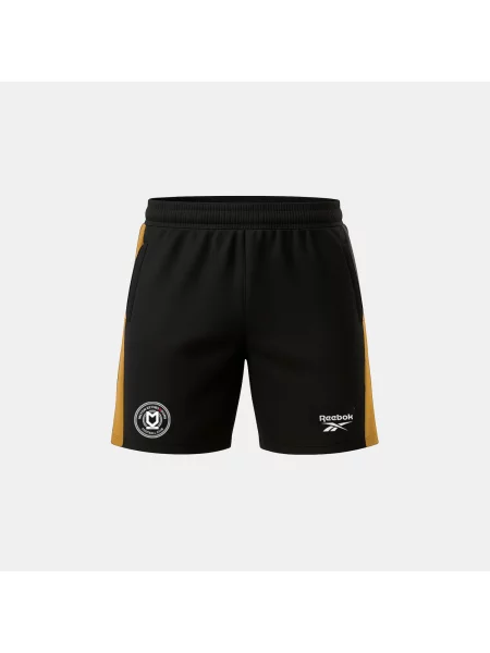 Reebok spodenki podróżne MK Donsunisex Black/Gold Size: S czarne