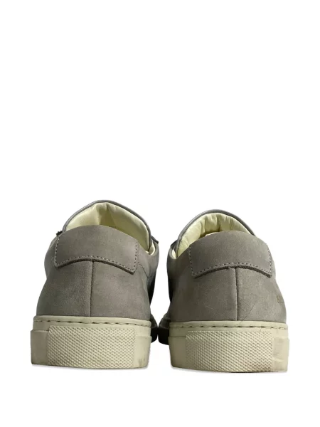 Велурени маратонки Common Projects с връзки сиво