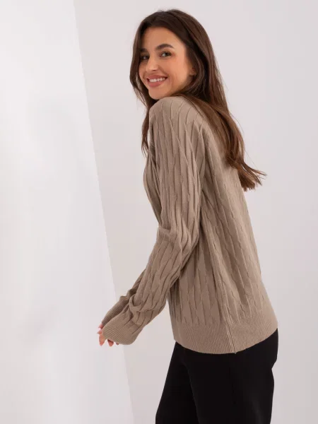 Pulover Fashionhunters bej