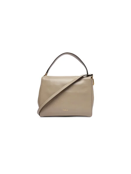 Táska Furla Domus S IT bézs