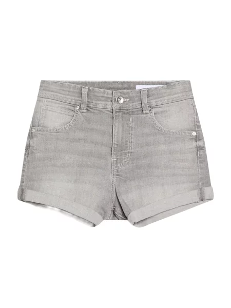 Bershka Jeans deschis gri