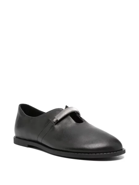 Pantofi loafer Sergio Moretti Firenze din piele negru