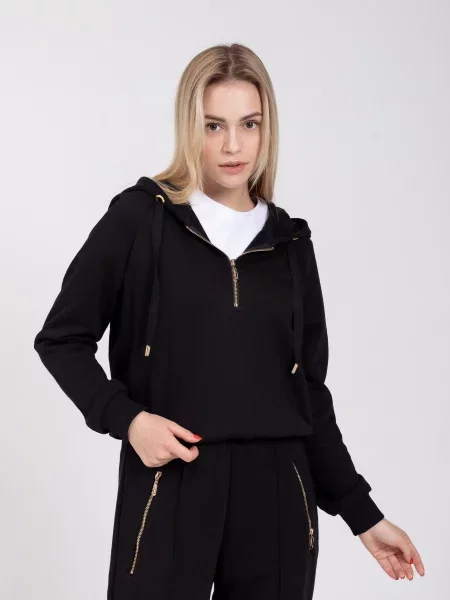 Худи Feel And Fly черное