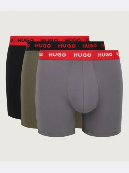 Hugo Bodywear Chiloți boxer gri