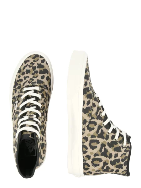 VANS Nízke tenisky AUTHENTIC HI hnedá / kapučíno čierna