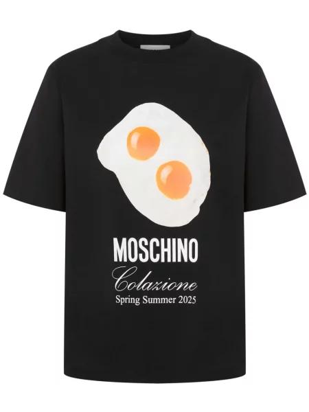 Tricou Moschino cu imagine negru