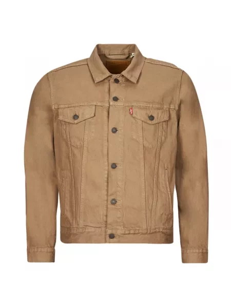 Jeans jakne Levis THE TRUCKER JACKET rjava