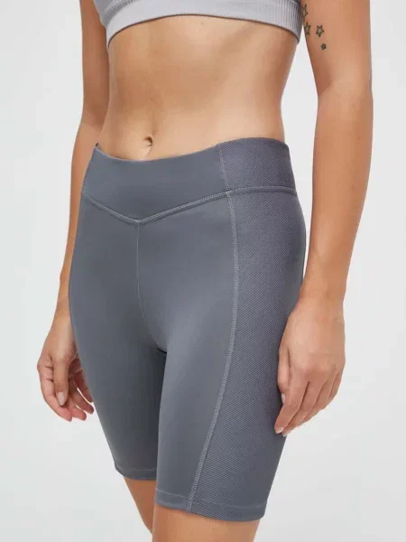 Reebok Pantaloni scurți sport Yoga Performance Tight Fit gri