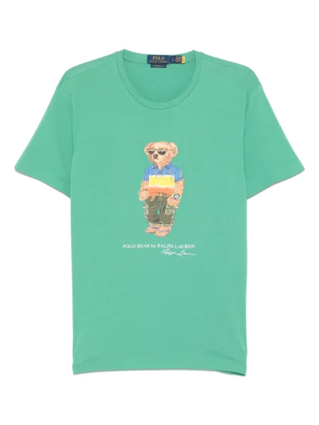Polo Polo Ralph Lauren cu imagine verde