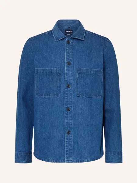 Olymp Džíny S Overshirtem modrá
