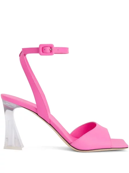Sandale Giuseppe Zanotti transparente roz
