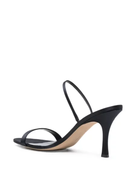 Sandale The Row din satin slingback albastru