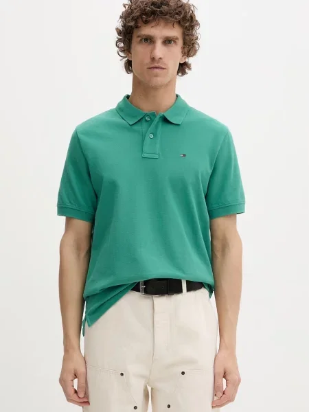 Tommy Jeans Tricou Essential deschis verde