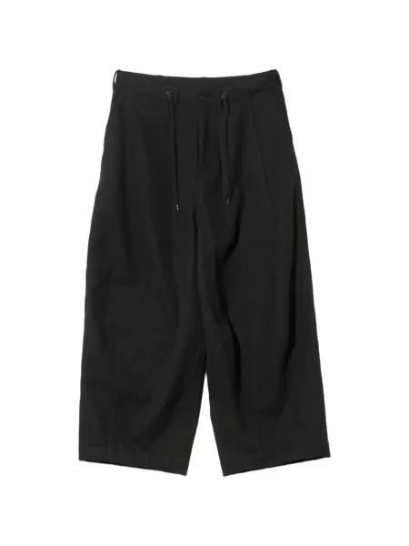 Pantaloni Needles cu cataramă cu bretele negru