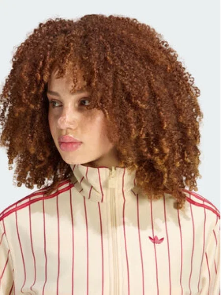 Jacket adidas Reversible Firebird Track Top Warm Vanilla/ Team Victory Red S červená