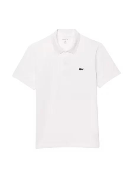 Koszulka polo Lacoste Polo white beżowa