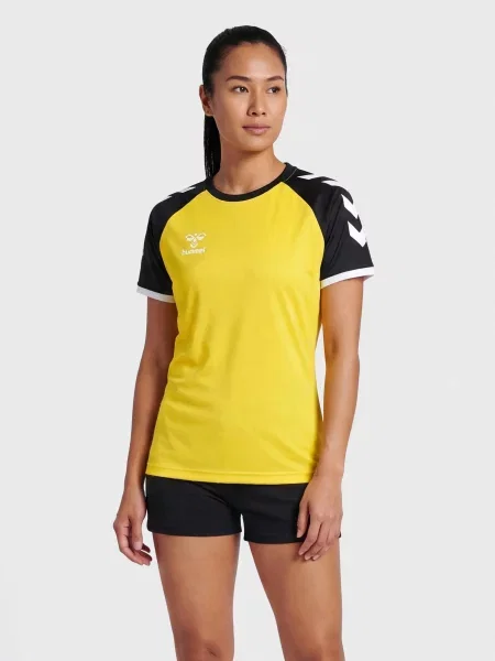 Koszulka Hummel hmlhmlCORE volley stretch żółta