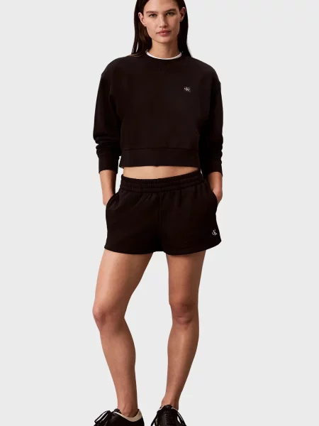 Махровый свитшот Calvin Klein Jeans черный