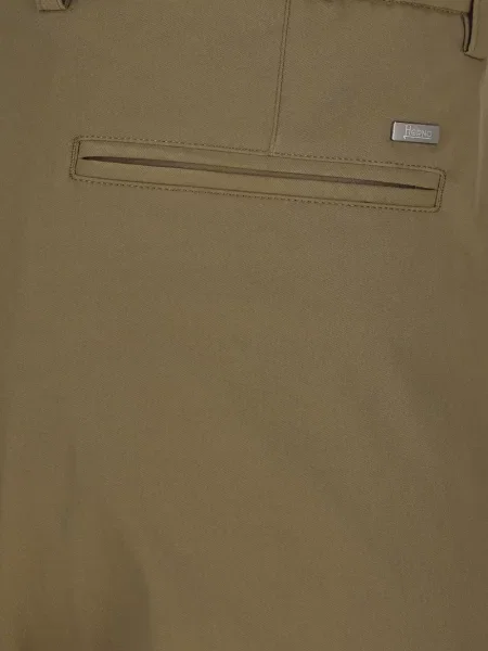 Pantaloni Herno plisate verde