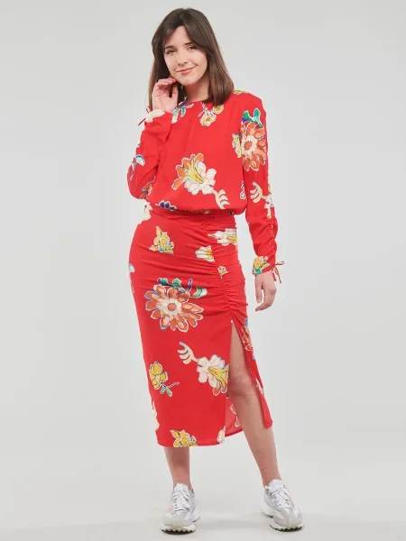 Ruha Desigual piros