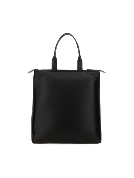 Shopperka Dolce And Gabbana skórzana czarna