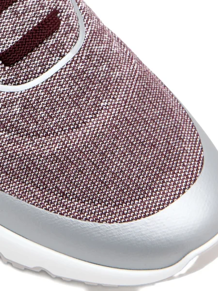 Sneakerși Brunello Cucinelli tricotate roșu
