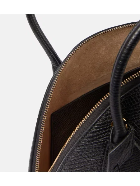 Geanta de piele Alaïa din piele negru
