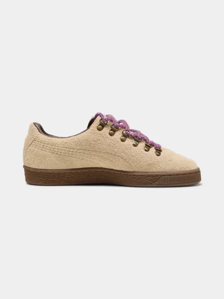 Жіночі Кеди низькі PUMA Suede Hike комбінований верх бежевий
