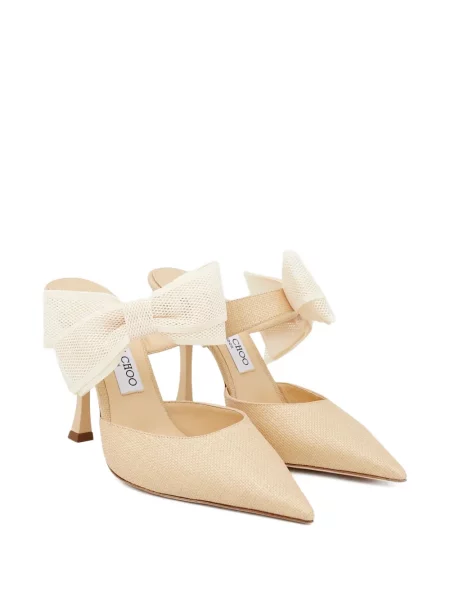 Papuci tip mules Jimmy Choo cu funde