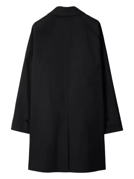 Pledas paltas Burberry grįžtamasis juoda