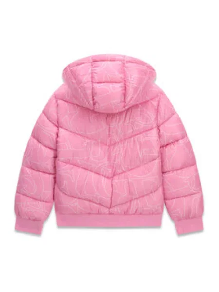 Zimní bunda Guess růžová