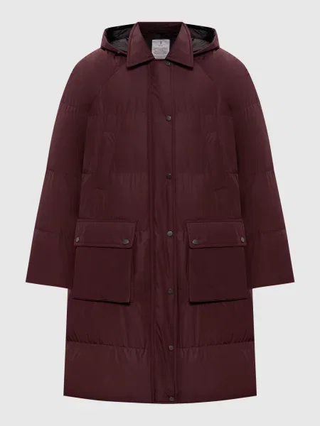 Пуховик Brunello Cucinelli бордовий