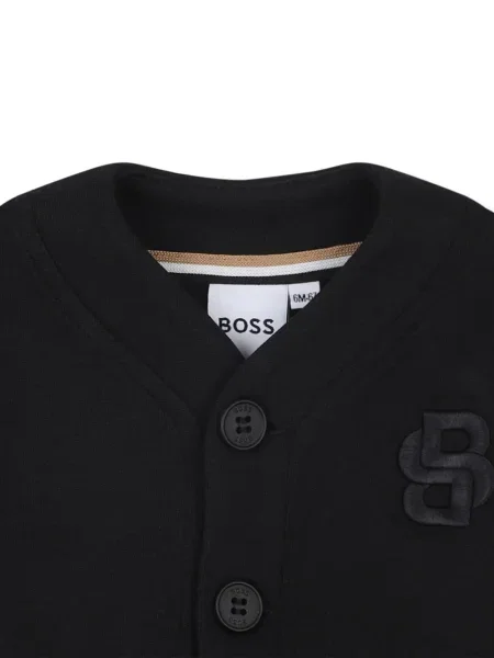 Kardigan dziecięcy Bosswear czarny