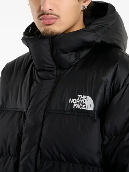 Geacă parka The North Face cu glugă negru