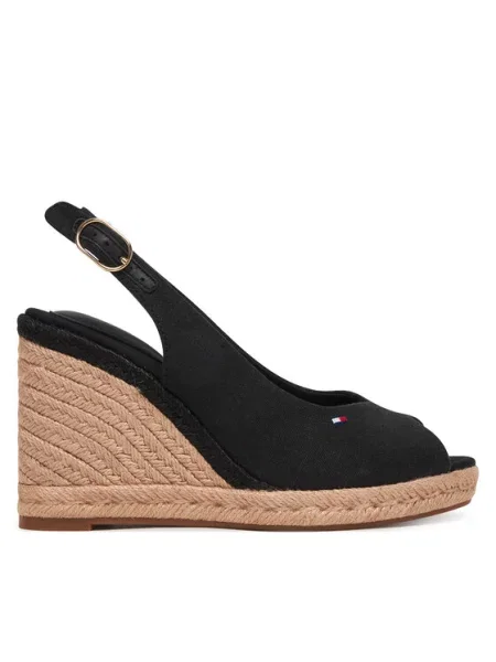 Espadryle Tommy Hilfiger czarne