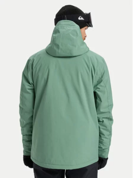 Snowboardová bunda Quiksilver zelená